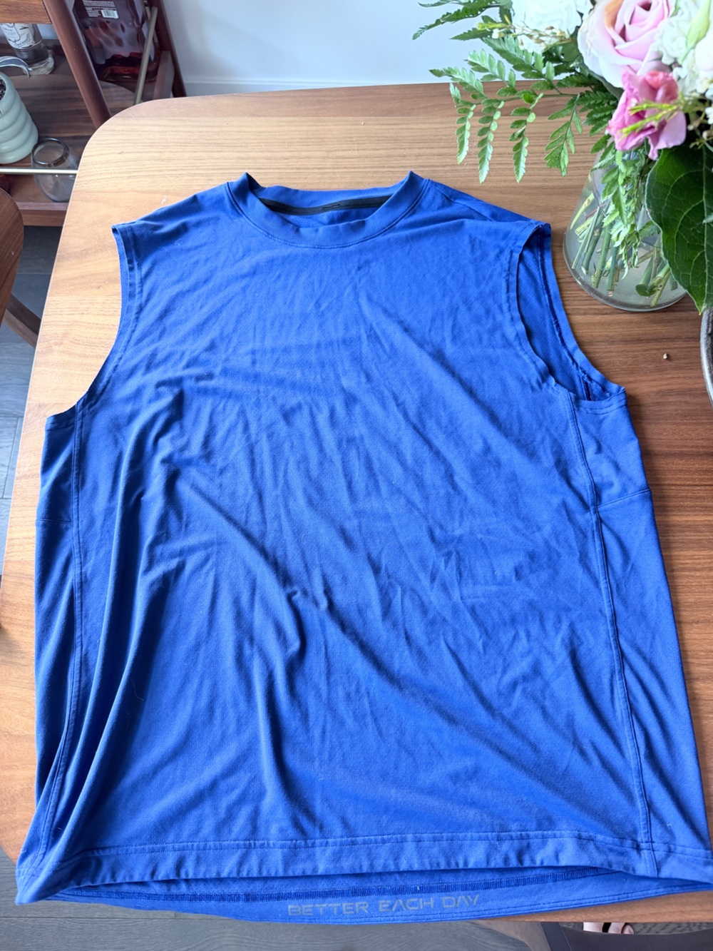Lululemon Royal Blue Easyset Sleeveless Tank Top